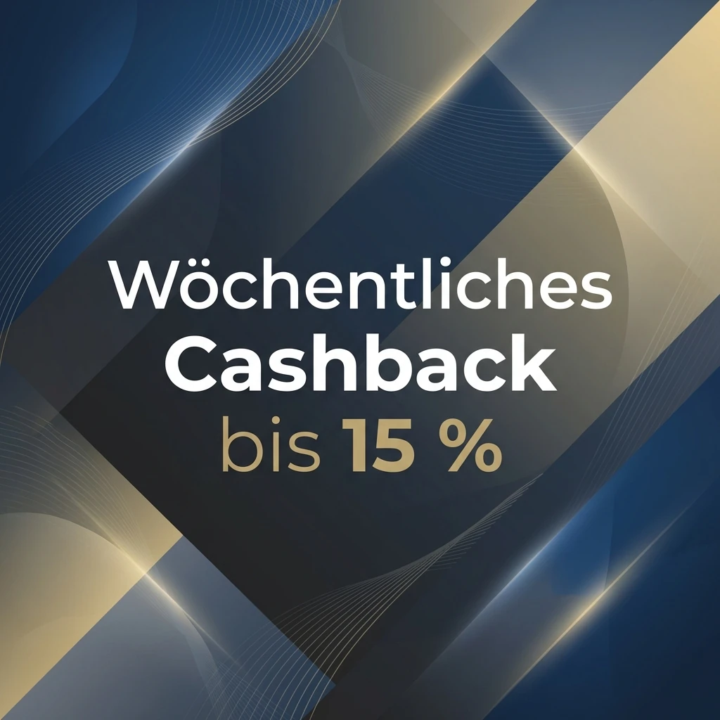 Wöchentliches Cashback bis 15 %